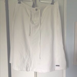 Athleta white skirt